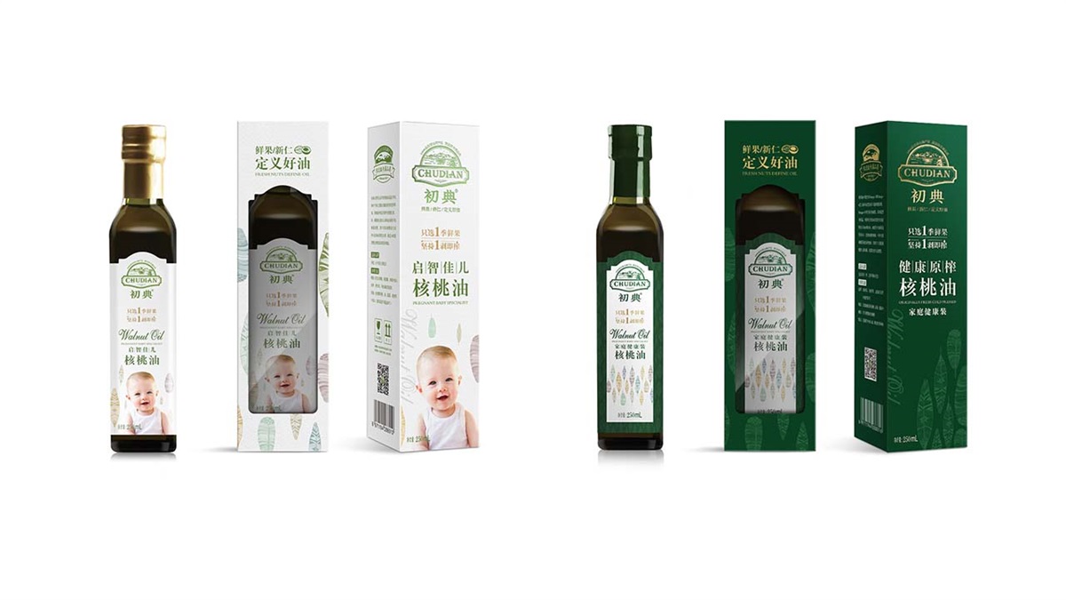 初典核桃油品牌設(shè)計案例
