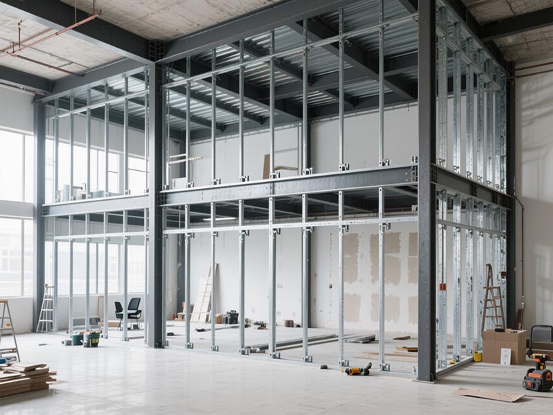 辦公室裝修二層搭建施工材料怎么選？裝修公司透露這 3 個(gè)關(guān)鍵點(diǎn)