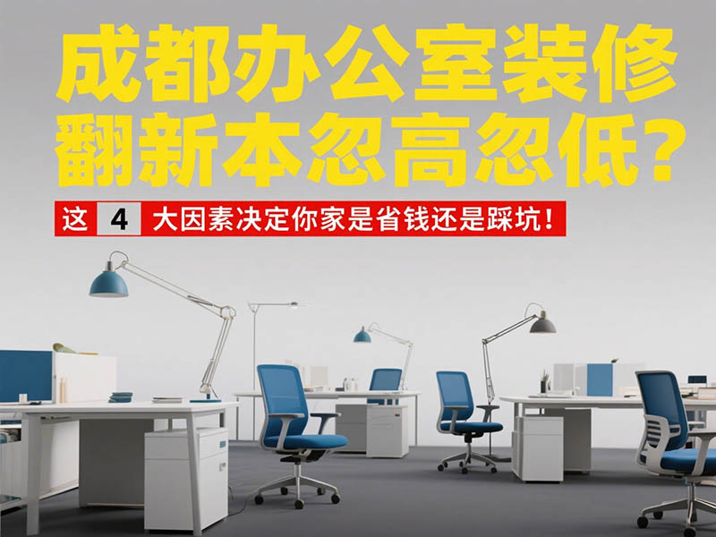 成都辦公室裝修翻新成本忽高忽低？這 4 大因素決定你家是省錢(qián)還是踩坑！